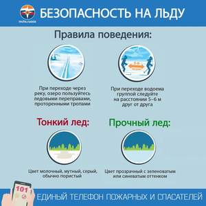 Безопасность на льду