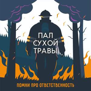 Палы сухой травы