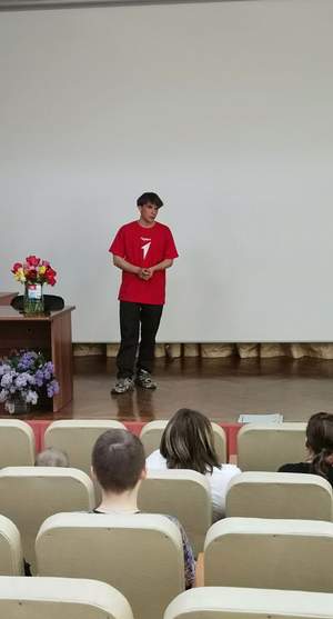 Сегодня на нашей региональной площадке УчимЗнаем-Орловская область  на базе НКМЦ им З. И. Круглой для ребят находящихся на длительном лечении прошло мероприятие По страницам Великой Отечественной Войны, посвященное Дню Великой Победы!