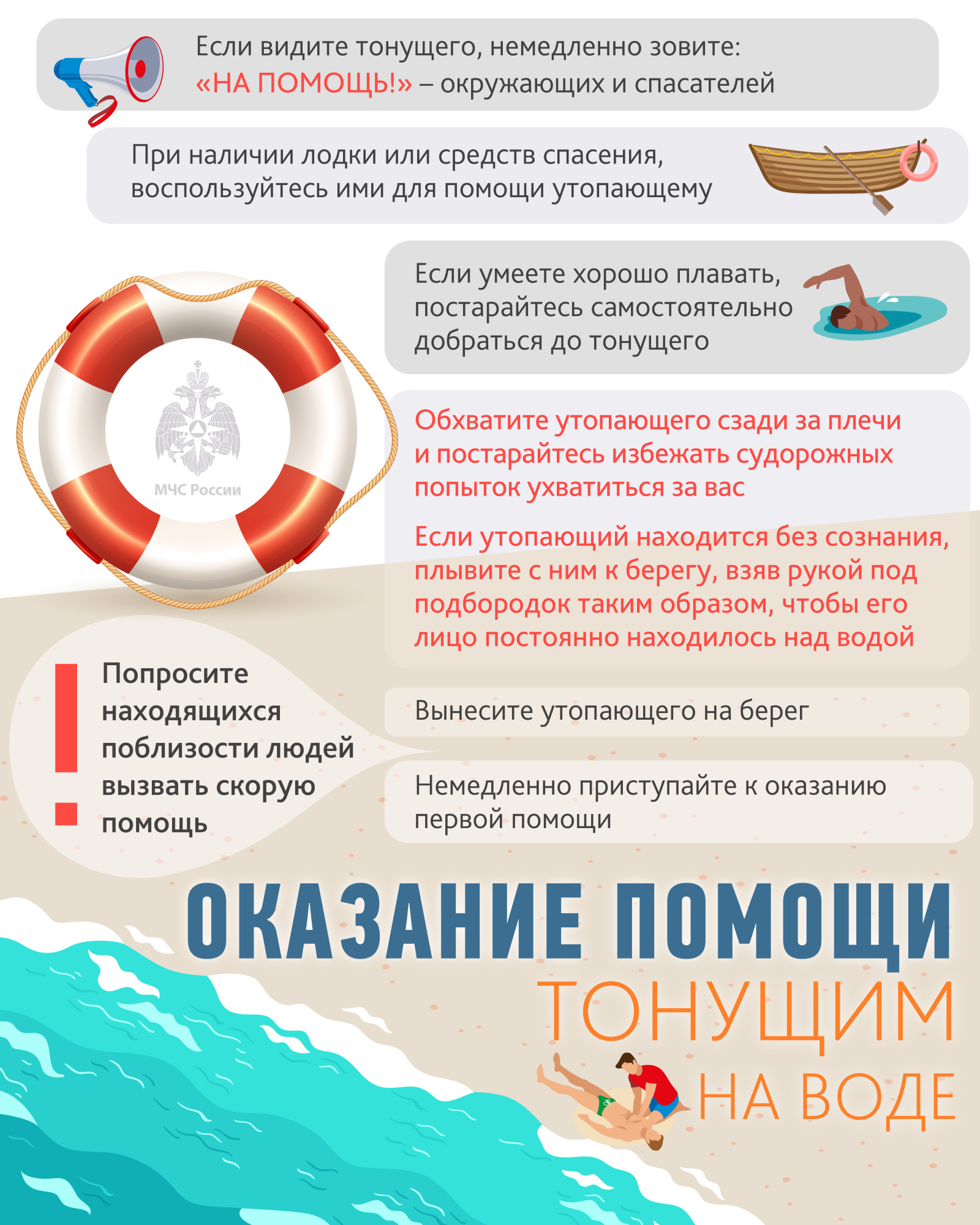 Безопасность на водоемах - памятки